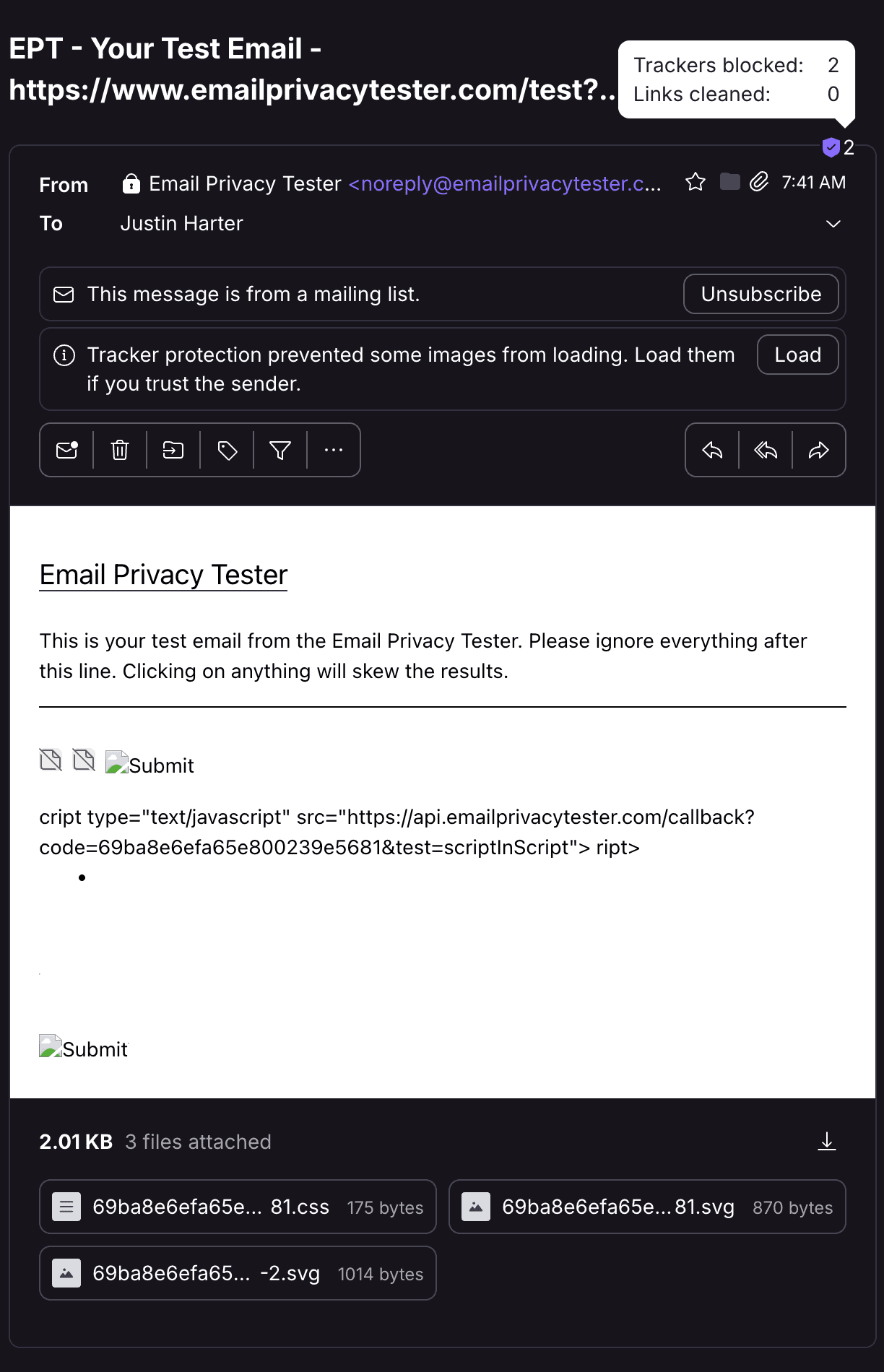 Testing the privacy and tracking protections of Proton, Fastmail, and HEY 2 Testing the privacy and tracking protections of Proton, Fastmail, and HEY 2